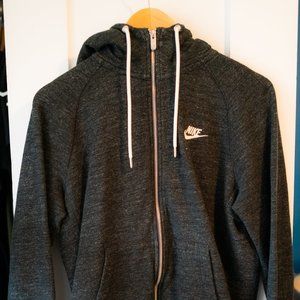 NIKE - ZIP UP - COLOR: GRAY - SIZE: M